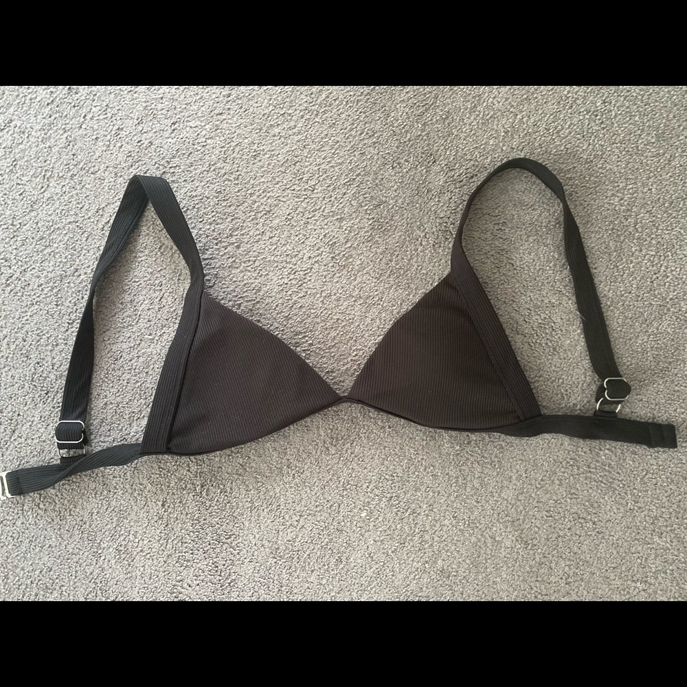 SHEIN BLACK BIKINI TOP